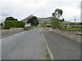 The northern end of Brackenagh East Road