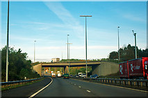 SU4117 : M3 bridge over M27 by Robin Webster