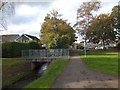 Footpath and cyclepath by Tiddy Brook