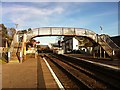 Kingussie railway station footbridge