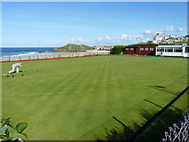 SW5140 : St Ives Bowling Club by Richard Law