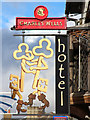 Crosskeys Hotel sign