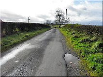 H5064 : Pothole, Drumconnelly Road by Kenneth  Allen