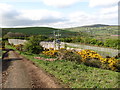 Approaching the site of a former Army signals base at the foot of Divis