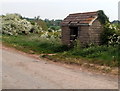 Bus shelter near The Red House Farm