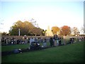 NJ8715 : Dyce cemetery by Stanley Howe