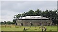 Circular farm building, Ingulfs