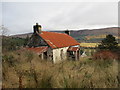 Derelict cottage at Gorstan