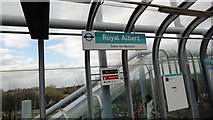 TQ4280 : Royal Albert station by Phillip Perry