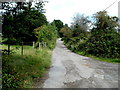 Unnamed lane north from Brickyard Lane, Newport