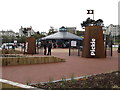 The entrance to Pickie Fun Park at Bangor Marina