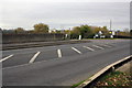 Banbury Road railway bridge at Station Approach junction