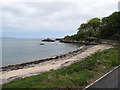 The beach at Rockport from the North Down Coastal Path