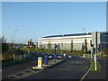 Dartford: Fastrack busway towards Rennie Drive