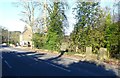 Gateway to the former Sunday School behind the Church of St John the Divine, Rochdale Road, Triangle