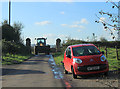 ST6638 : 2012 : Lane junction between Stoney Stratton and Spargrove by Maurice Pullin