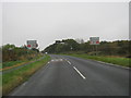 The B6345 road entering Broomhill