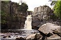 NY8828 : High Force waterfall by Steve Daniels