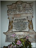 SY7289 : St Andrew, West Stafford: memorial (VII) by Basher Eyre