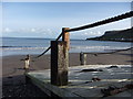 Slipway at Waterfoot Beach