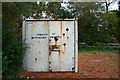 Container in car park