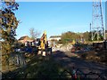 Demolition work at RAF Uxbridge