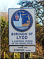 Borough of Lydd sign