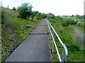 Stepped ramp, Taff Bargoed Millennium Park, Trelewis