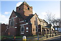 All Souls Church, Wenlock Road/Nelson Road junction