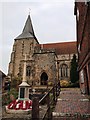 The War Memorial at Mayfield on the morning after Armistice Day