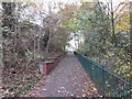 The path up to Church Street, Sutton