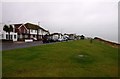 Grass slope by Marine Parade