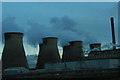 SE4725 : Ferrybridge power station from the north-west by Helena Hilton