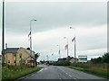 Entering Co Tyrone on the A5 at Magheramason