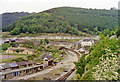 SO2001 : Junction at Aberbeeg of railways and valleys, 1990 by Ben Brooksbank