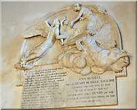 TR0420 : Memorial to Ann Russell, All Saints' church, Lydd by Julian P Guffogg