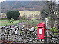 NT1126 : GR Post Box at the Crook Inn by M J Richardson