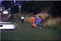 SP2466 : Anneka Rice at Hatton Locks, 1984 (5) by John Brightley