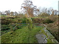 Footbridge over Sow Brook to Lymm Golf Club