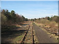 The rolling Scottish railway line