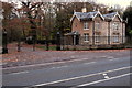 Lodge and entrance to Brayfield House