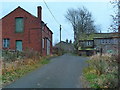 Slackgate Lane at Delph Slack