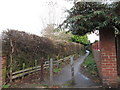 Warren Walk towards North Road, Royston