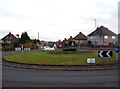 Roundabout on the A61 at Tupton