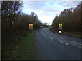 A bend in the A177