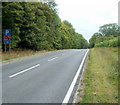 Parking and emergency phone 1 mile ahead on the A465  between Llangua and Pandy