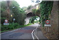 Railway Bridge entering Hamstreet