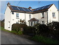 SO5900 : Solar panels, Woolaston Common by Jaggery