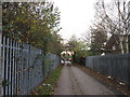 A path leading to Hull City Centre