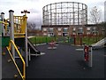 Climbing frames and gas holder frames